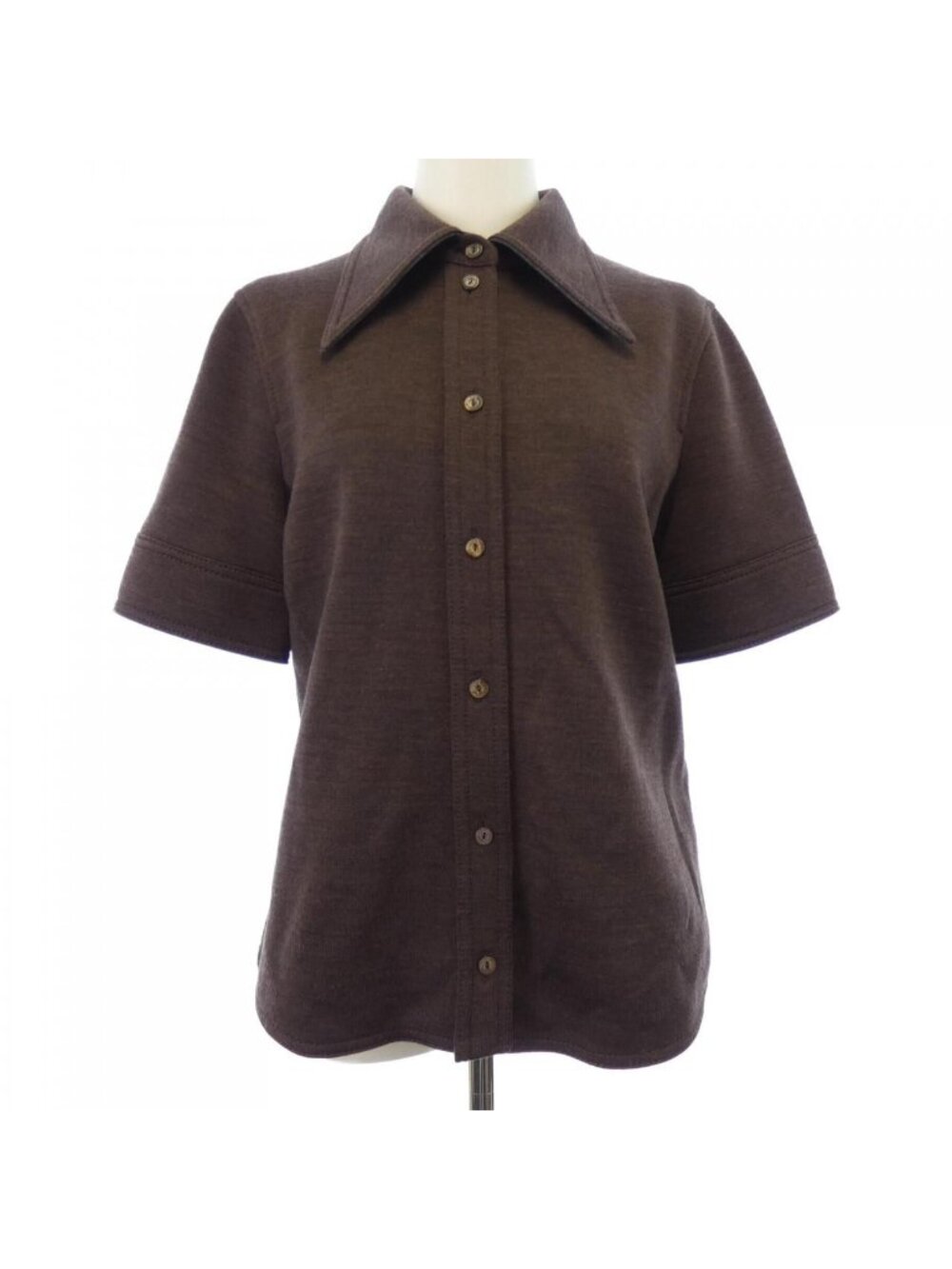 Gucci Short Sleeve Shirt Brown